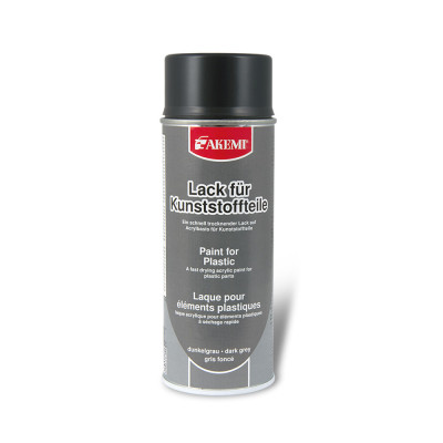 Laque elements plastiques noir 400ml