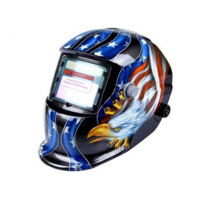 Masque de soudure automatique bleue