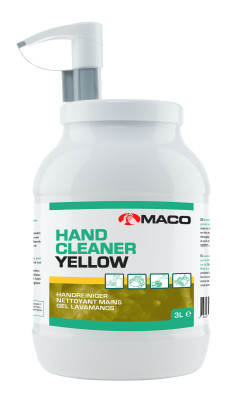 Nettoyant des mains Yellow 3l pot avec pompe à pression
