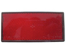 Réflecteur - 105x48mm - rouge/adhesif