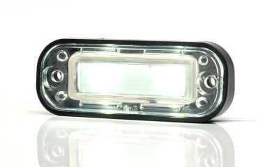 Eclairage de plaque d'immatriculation - LED - 12/24V