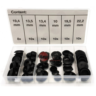 Assortiment de bouchons en plastique 58 pcs