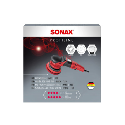 Pad de polissage 150 PROFILINE OrbitalPolishingPad hard Ø165mm (label DE/FR)
