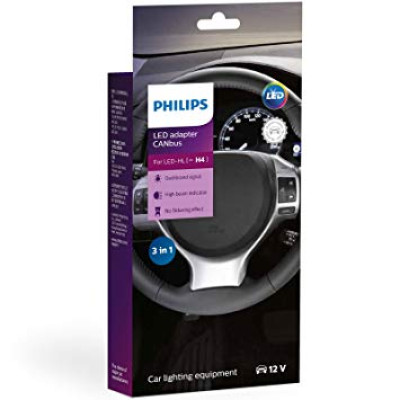 Philips - LED - Canbus Adapter - H4 (RoW) - Set