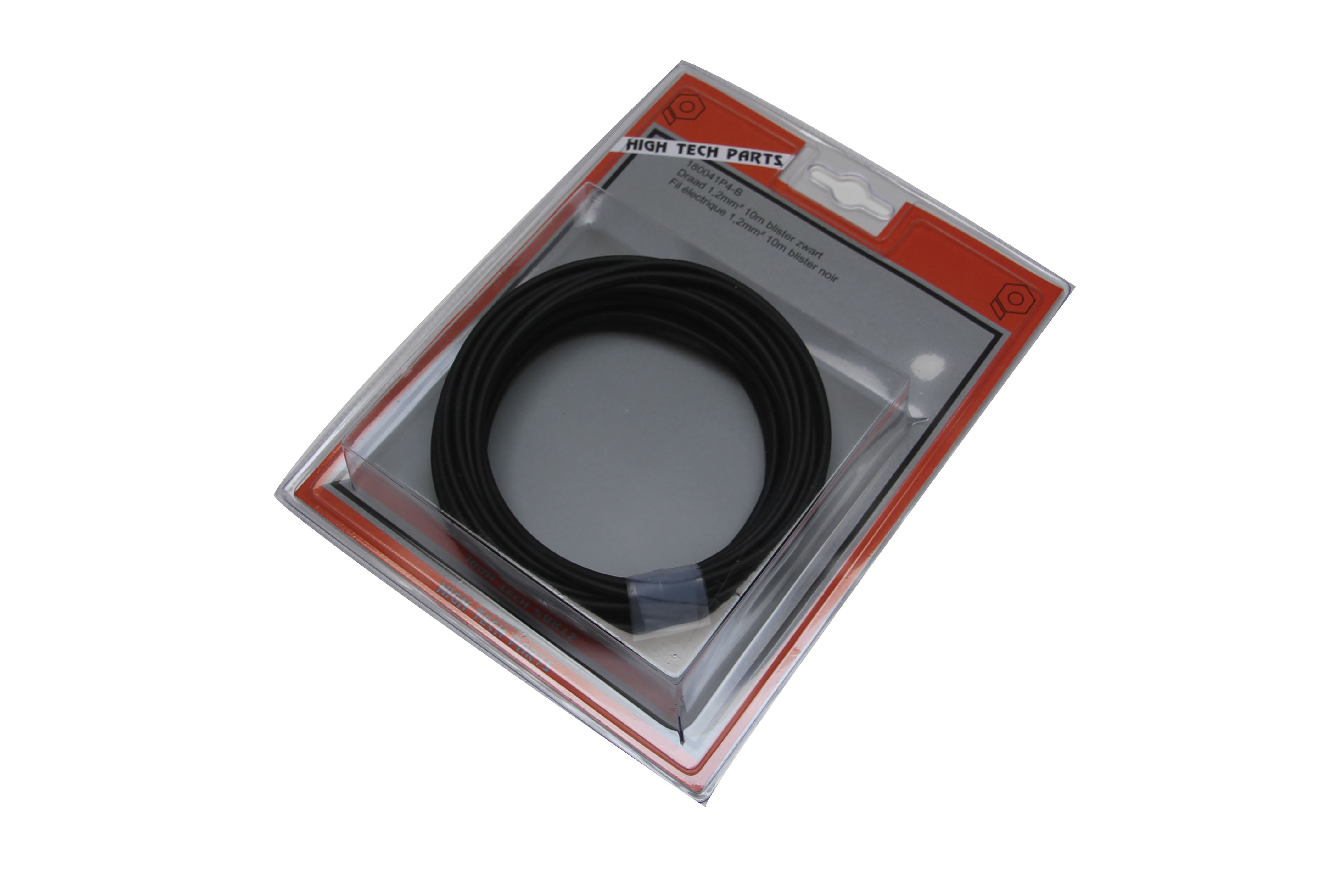 Câble 1.5mm² 10m noir blister