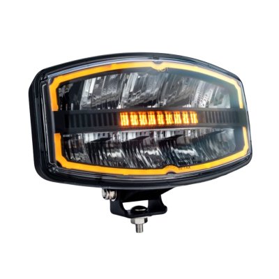 Feu longue portée LED + position + flash 10-30V 24,4x13,43x11cm ECE R10-R65