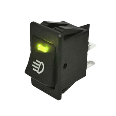 Interrupteur on - off 20A ambre