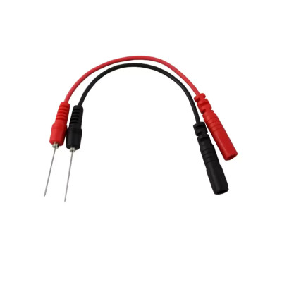 Câble connection electro rouge/noir