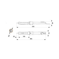 Baladeuse 329 LED 140lm 24V sans câble