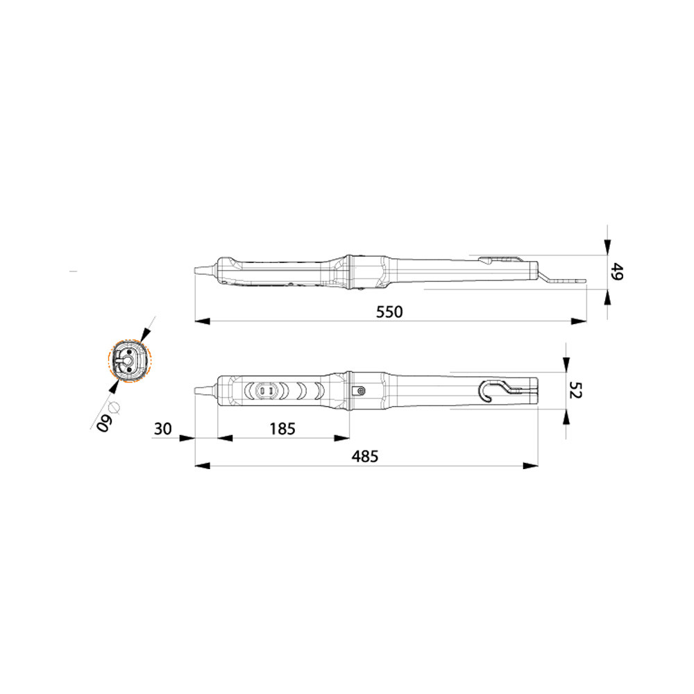 Baladeuse 329 LED 140lm 24V sans câble