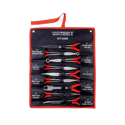 Pinces longues set 9 pièces
