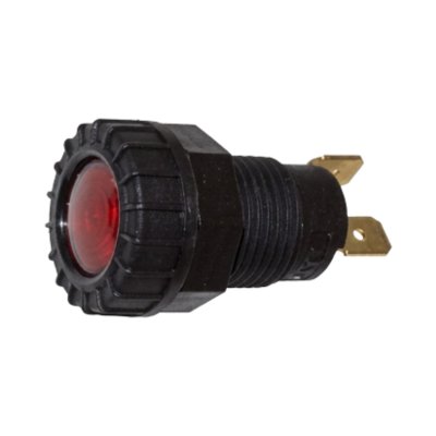 Témoin lumineux rouge connexion faston