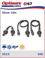 Kit adaptateur - 3 pièces - SAE au DC2.5