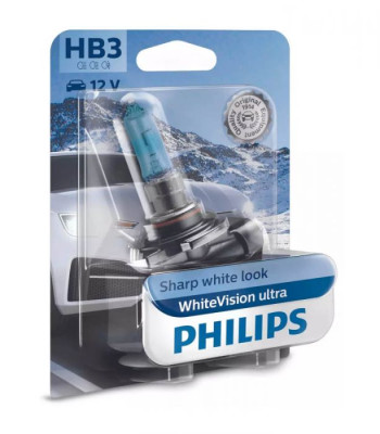 Philips HB3 - 12V - 60W - P20d - WhiteVision Ultra - blister