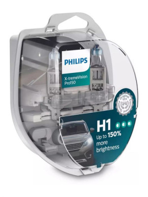 Philips H1 - 12V - 55W - X-tremeVision Pro150 - set