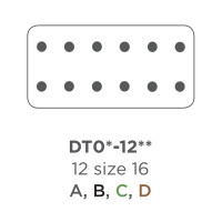 Deutsch DT connecteur - 12 pôles - F