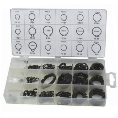 Assortiment circlips extérieurs 300 pcs
