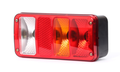 Feu arrière W29P halogène 12V 24V 5 fonctions droite