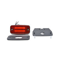 Feu de position arrière W158 LED 12-24V câble de 22cm support