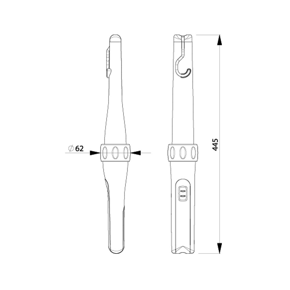 Baladeuse AM9 LED 24V sans câble