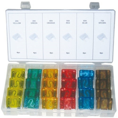 Assortiment fusibles maxi 24 pcs