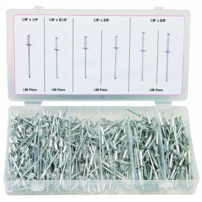 Assortiment rivets 500 pcs