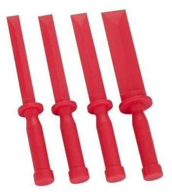 Jeu de 4 burins plastiques