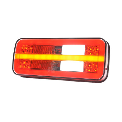 Feu arrière W187/4 LED 12-24V 5 fonctions câble 2m universel