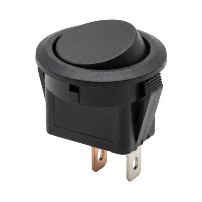 Interrupteur mini rond blister 16A 12V