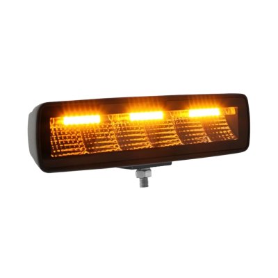Projecteur + flash LED dark Look edge-less design 157x44x60mm R10 R23 R65