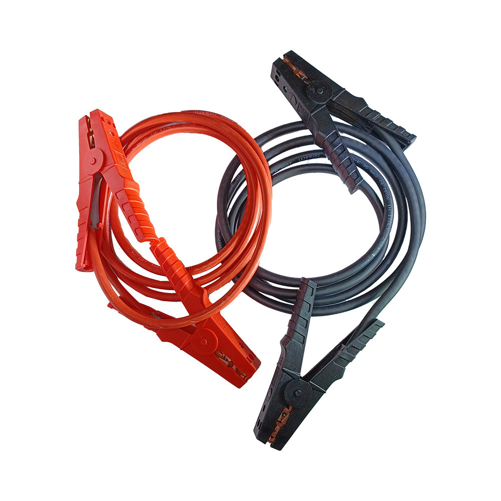 Cable demarrage - 35mm² - 2x3.5m - 900a - pinces isolées