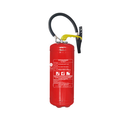 Extincteur bâtiments Belgique 6kg ABC pression auxiliaire