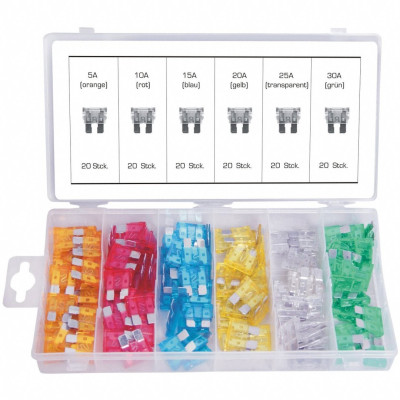 Assortiment fusibles 120 pcs
