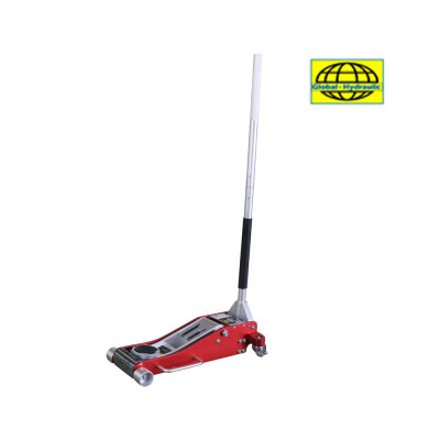 Cric hydraulique rouleur alu et acier 3 tonnes