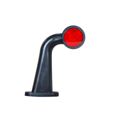 Feu d'encombrement W21.5W LED 12-24V câble 18cm gauche 90°