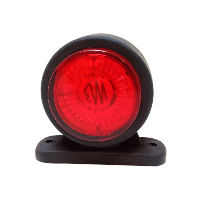Feu d'encombrement W56S LED 12-24V câble 35cm universel caoutchouc