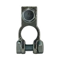 Cosse de batterie PLUS Ø8 mm M8 avec écrou hexagonal zingué (5 pcs)