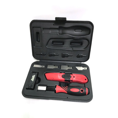 Coffret de grattoirs et cutters 27 pcs