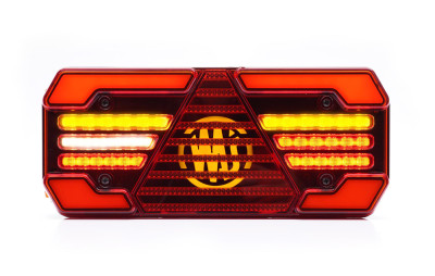 Feu arrière W248DD LED 12-24V 6 fonctions câble 195cm gauche
