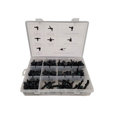Connecteurs pour conduite de retour diesel 85pcs assortiment