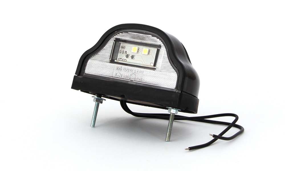 Eclairage de plaque - LED - 12/24V+0.5m cable 2x0.75 ylys