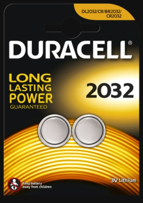 Duracell pile bouton DL2032 3V Lithium