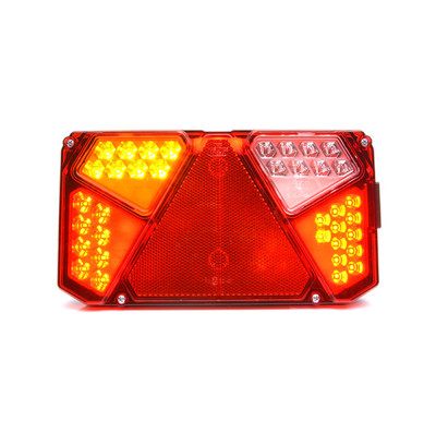 Feu arrière W125DNL LED 12-24V 6 fonctions câble 2m gauche