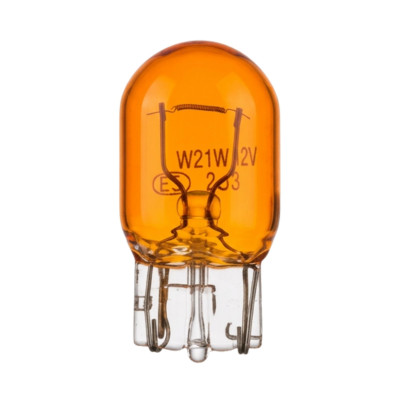 Ampoule de signalisation 12V 21W T20d WY21W orange
