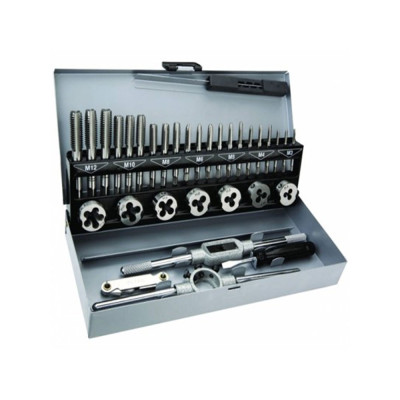 Coffret de tarauds et fillières 32 pcs
