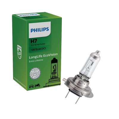 Philips H7 12V 55W Longlife EcoVision