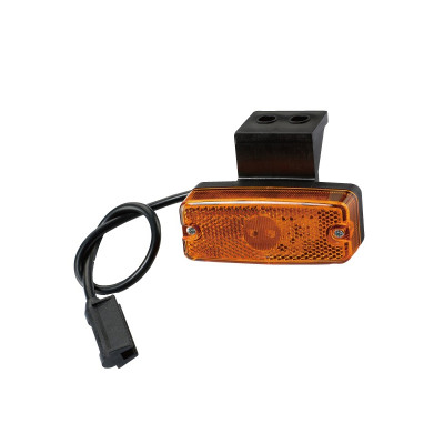 Feu de position LED 12-24 V orange 86 mm x 64,8 mm