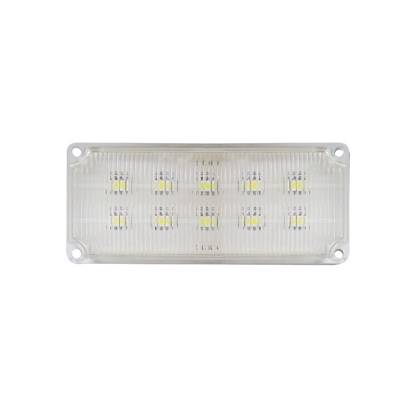 Lumière d'intérieur LED 210 lm 12-24V 130x56mm lentille côtelé blister