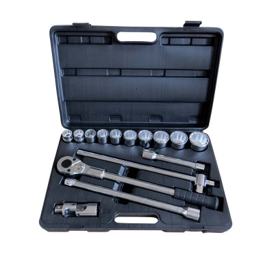 Kit de douilles à choc 3/4" 12-pans 15-pièces