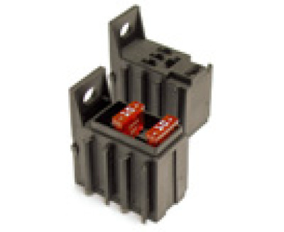 Porte  micro relay - ISO 7588-3 - contact layout